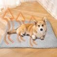 thumbnail image 1 of Lit pour Animaux Autochauffant pour Chats et Chiens Usage Intérieur Extérieur Tapis Chauffant Thermique Réversible Coussin Thermique Écoénergétique Lavable et Durable Repos pour Animaux, 1 of 3