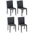 thumbnail image 1 of CorLiving Brisbane Rattan Wicker Dining Chairs, 1 of 4