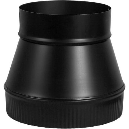 Imperial BM0059 Flue Increaser, 24 Gauge, 5" x 6", Black, Each