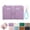 A, variant on Women's Premium Leather Bifold Wallet,Small Wallet with Coin Slot and Card Holder,Solid Color Elegant Stylish Leather Wallets for Women (White)