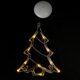 thumbnail image 3 of Luz LED navideña de copos de nieve, lámpara colgante de Papá Noel con ventosa, adornos para ventana, decoración para el hogar, Navidad, decoración de Año Nuevo 2024, 3 of 4