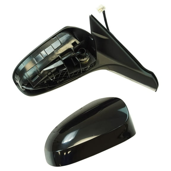 TRQ Exterior Mirror Passenger Side Heated Power Smooth Paint to Match for Camry MRA06757