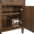 thumbnail image 6 of James Martin Vanities 424-V60d Lorelai 60" Double Basin Wood Vanity Cabinet Only - White, 6 of 7