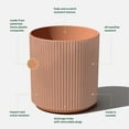 thumbnail image 2 of Veradek Demi Series 20" Plastic-Stone Planter - 2-Pack Terracotta, 2 of 8