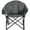 Gray, variant on Costway Folding Camping Moon Padded Chair with Carry Bag Cup Holder Portable Grey