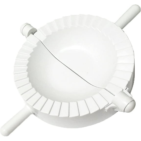 Press Ravioli Dough Pastry Pie Dumpling Maker Gyoza Mold Mould Tool 3 Size Easy Eco Friendly Dumpling Mould, White