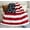American Flag, variant on American Flag Blanket, Super Soft Flannel Twin Throw Blanket 60 80 for Bed Couch Chair Fall Winter Camping Living Room Office Gift
