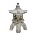 thumbnail image 1 of Sagebrook Home Polyrésine 16" TEMPLE Phare Déco, Gris, 1 of 1