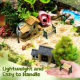 thumbnail image 3 of EIGTHTAIL Mini Street Light Little Mini Park Bench Baby 8.50X6.50X2.30CM, 3 of 8