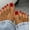 nude / white, variant on YTTAL French Tip Press On Toenails with Rhinestones - Buy 2 Get 1 Free, Glossy Nude Fake Toenails with Jelly Glue, Nail File & Cuticle Pusher, Reusable Square Toe Nails for Women
