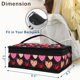 thumbnail image 4 of Lonchera FlowFly, pequeña bolsa aislante con forma de corazón para niños y adultos, 4 of 7