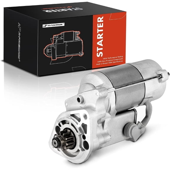 A-Premium Starter Motor Compatible with Toyota Tundra 2005-2010, Tacoma 2005-2010, 4Runner 2003-2009, FJ Cruiser 2007-2009, V6 4.0L, 12V 12.0KW 10 Teeth Clockwise, Replace# 428000-1250, 9642809125