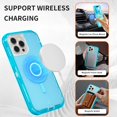 thumbnail image 3 of Funda de teléfono Follaroma para iPhone 12 Pro Max con MagSafe Blue, 3 of 7