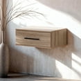 thumbnail image 1 of Table d’appoint flottante 1 tiroir, fini Chêne rustique, collection Haven de Meubles South Shore, 1 of 11