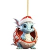 thumbnail image 1 of Colgante Decorativo Con Forma De Huevo De Dragón Para Bebés Colgante Decorativo Para Interiores Colgante Acrílico Interesante Regalo Perfecto Para Las Fiestas, 1 of 7