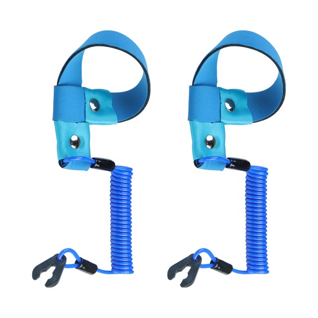 Cordón Kill Switch, 2 piezas, para moto acuática Yamaha (azul)