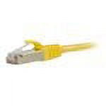 UPC: 0757120008668 | C2G 8ft Cat6 Snagless Shielded (STP)Ethernet Network Patch Cable – Yellow – patch cable – 8 ft – yellow