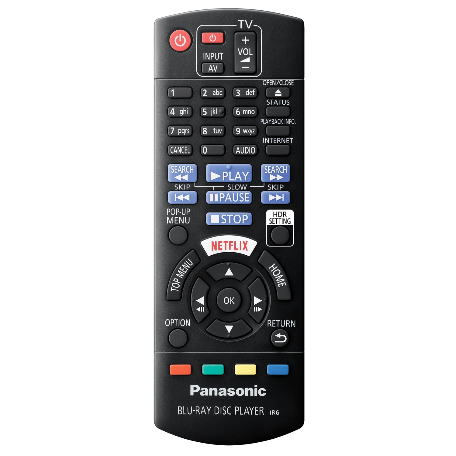 Panasonic 4K Ultra HD Blu-Ray Player with HDR10, HDR10+, HLG Playback & Smart Voice Control, DP-UB420-K