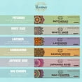 thumbnail image 3 of Natural Sticks,6 Pack Mixed Scents Gift Pack 15 gm Each (90 gm Total), Insense Sticks Variety Pack, 100% Organic Non Toxic Natural - Hand Rolled Free from Cicals, 3 of 3
