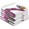 thumbnail image 6 of Summer Gnome Crab Tea Towels Set of 1 Beach Purple Hat Kitchen Dish Cloth with Hanging Loop, 18"x28"Lint-Free Absorbent Towel for Kitchen Drying Wiping and Cleaning, 6 of 6