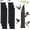 Black, variant on 10-Pack Mesh Bird Feeder Bags, Hanging Thistle Seed Socks for Wild Birds, Finches, Songbirds
