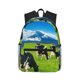 thumbnail image 1 of Disketp Grazing Cows Mountain View Mochila Ligera Clásica con Múltiples Bolsillos, Mochila Casual para Hombre y Mujer, Ideal para Escuela, Trabajo y Viajes, 1 of 6