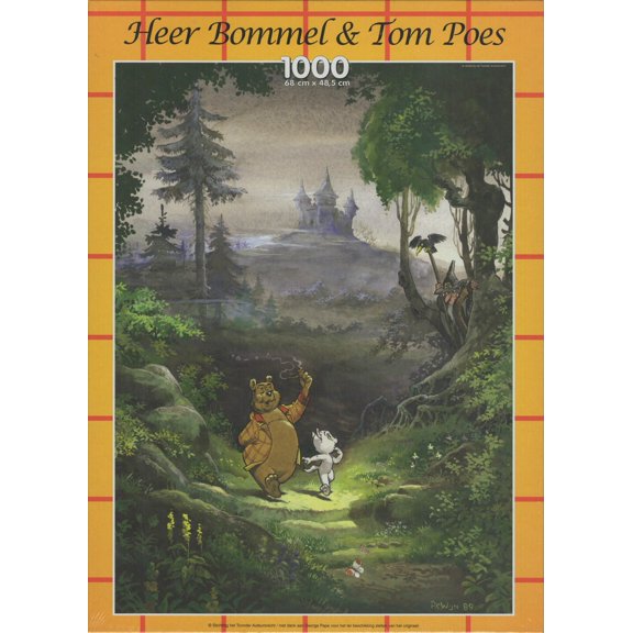 Puzzleman 1000 Piece Puzzle - Heer Bommel & Tom Poes: In the Woods