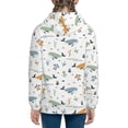thumbnail image 6 of Sigee Sea Creatures for Teenage Zip Up Hoodies Long Sleeve Sweatshirts-Small, 6 of 6