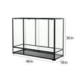 thumbnail image 7 of REPTI-ZOO Reptile Glass Terrarium, 48" x 18" x 36" Sliding Doors Reptile Terrarium, 135 Gallon, 7 of 7