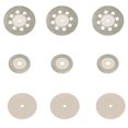 thumbnail image 1 of Hojas de Sierra de Disco de Corte de Acero inoxidable de Diamante de 37 Piezas con Mandriles para Herramientas Rotativas, 1 of 7