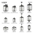 thumbnail image 5 of Livex Lighting Nyack 3 Light Outdoor Post Top Lantern, 5 of 7