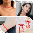 thumbnail image 4 of Cinta decorativa GORGECRAFT Red Rick Rack, 3,4 cm, 9,1 m, 4 of 5