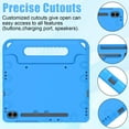 thumbnail image 3 of SUPNICE Kids Case for Samsung Galaxy Tab S10 FE 10.9" 2025/S9 FE 10.9 Inch/S9 11 Inch 2023, Lightweight Shockproof Convertible Handle Stand Case for Samsung Galaxy Tab S10 FE/S9 FE/S9/S8/S7,Blue, 3 of 7