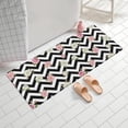thumbnail image 2 of Pioneer Flower Floral Print Pattern Bathroom Rugs Mat, Non Slip Microfiber Bathroom Rug with Rubber Backing, Soft Mats for Bathroom Floor Tub Shower, 24"x60", 2 of 5