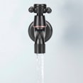thumbnail image 2 of Water Tap, Kitchen Sink Faucet Faucet, Water Faucet, For Sink For Mop Pool Short Faucet Black, 2 of 8