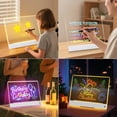 thumbnail image 4 of Tablero de notas LED Yecuip recargable con 7 colores para niños, 4 of 8