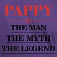thumbnail image 3 of CafePress - Pappy – The Man The Myth The Legend T Shirt - Men's Classic Graphic Cotton T-Shirt, 3 of 4