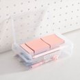 thumbnail image 1 of EQWLJWE Pencil Box Organizer, Pencil Case Box Storage Container for Organizing with Snap Lid, Big Capacity Stackable Plastic Pen Pouch for Craft Hobby Art Supplies Journaling Stationery Sticker, 1 of 9