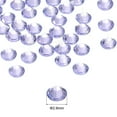 thumbnail image 2 of Uxcell 2880 Pcs Hotfix Strass à Dos Plat Cristal Gemmes en Verre SS10 2,9 mm Violet Vif, 2 of 5