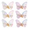 thumbnail image 1 of 6pcs Aurora Magic Resin Nail Drill with spring dancing butterfly nail accessories, 1 of 5