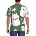 thumbnail image 2 of Rocae Alpaca Faces for Men's Moisture-Wicking Crew Tee - T-Shirt for Sports, Outdoor Activities, and Casual WearX-Large, 2 of 9