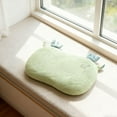 thumbnail image 4 of Almohada para el cuello con espuma viscoelástica, respaldo ergonómico para dormir cómodamente, lado lindo Verde, 4 of 9