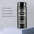 thumbnail image 3 of Fairnull Hair Powder Safe Ingredients Hair Styling Black Fashion Fluffy Effective Modeling Refreshing Powder for Men, 3 of 10