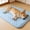 Blue-S/S, variant on Pet Cooling Mat Cloth Summer Sleeping Pad Foldable Cool Bed for Cats Dogs Crate Sofa Car Travel Indoor Outdoor Washable Breathable Portable Chill Pad Home Summer Relief Travel Rest Pad Cozy Chill Pad