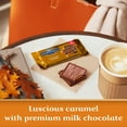 thumbnail image 4 of (5 pack) GHIRARDELLI Milk Chocolate Candy 2 SQUARES with Caramel Filling, 1.06 oz Bar, 4 of 9