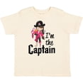 thumbnail image 3 of Inktastic I'm the Captain Pirate Girl Girls Toddler T-Shirt, 3 of 5