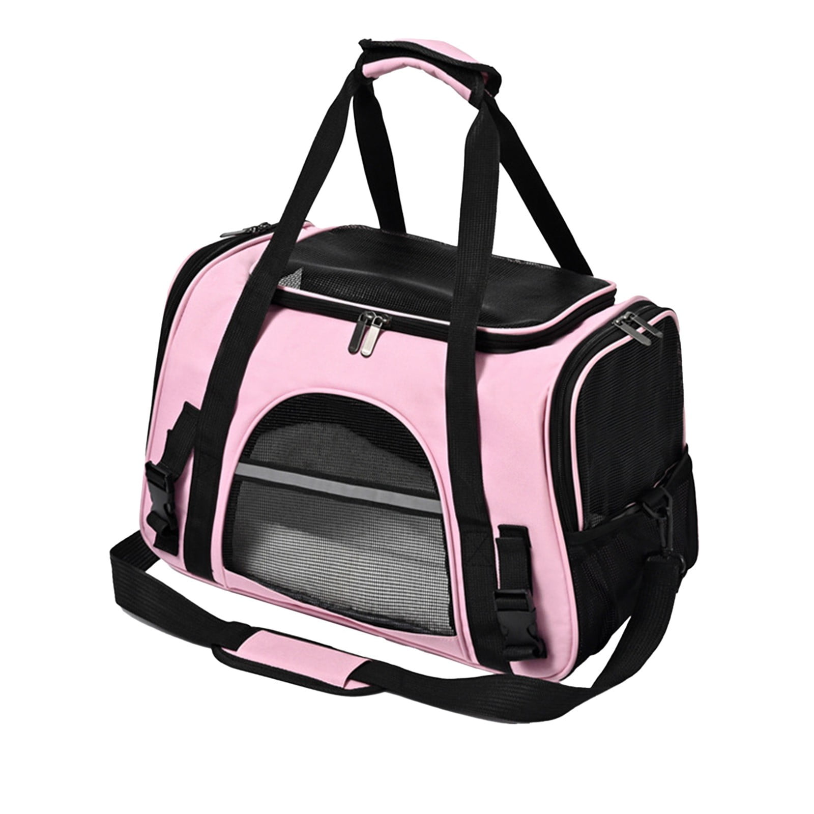 Soft Pet Carrier Portable Portable Pet Carrier Shoulder Straddle Pet Carrier Foldable Breathable Transparent Pet Carrier Pet Carrier Bag