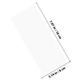 thumbnail image 2 of LABSERRON 100pcs Transparent Plastic Money Protector for Invoices and Tickets, 2 of 8