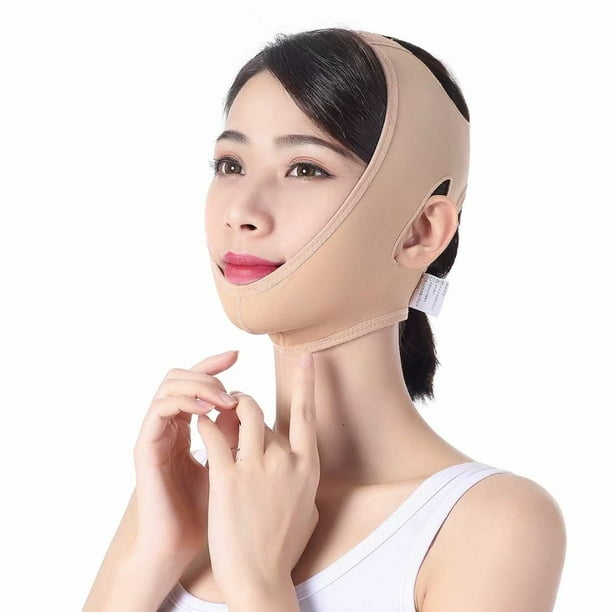 Face Slimming Mask, Face Lifting Slimming Belt V Face Cheek Lifting Chin  Face Lifting Mask, Natural Face Lift Against Double Chin Anti-Aging & Face