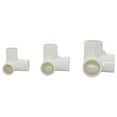 PVC 3Way Tee Inner Diameter 32mm Pipe Connectors Garden Water Joint